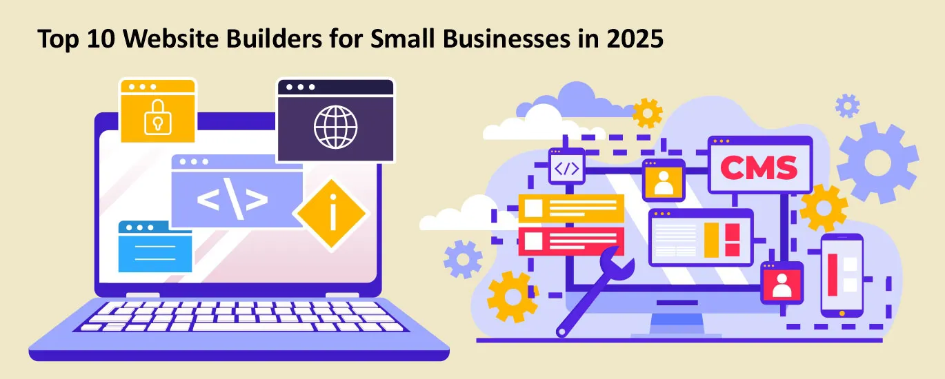 Website builders for small business